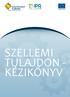 SZELLEMI TULAJDON - KÉZIKÖNYV