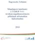 Bagyinszki Zoltánné. Megalapozó tanulmány a TÁMOP 5.4.1. tevékenységadminisztrációs pillérének informatikai fejlesztéséhez