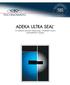 ADEKA ULTRA SEAL. Víz hatására duzzadó tulajdonságú, vonalmenti vízzáró szerkezettömítô anyagok