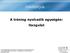 A tréning nyolcadik egységén: Hangulat