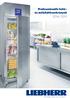 Professzionális hűtő - és mélyhűtőszekrények 2014 / 2015. Minőség, Dizájn és Innováció