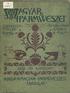 ORSZÁGQ^KASIINÓ KÖNYVTARA MAGYAR IPARMŰVÉSZÉT. ORSZÁGOS SZÉCHÉNYI KÖNYVTÁR HÍRLAPTARA ffl. 7 t., 1 mell