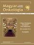 A Magyar Onkológusok Társaságának XXXI. Kongresszusa 2015. november 19 21. Összefoglalók