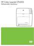HP Color LaserJet CP4005 Felhasználói kézikönyv