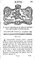 (LXVL) ROMAI TSASZARl ES AP. KIRÁLYI FÉLSÉ0Í NEK KEGYELMES ENGEDÉLIVÍÉVÉL, ftrf/^/í BETSBÖL Szombaton úp> Augttjtusban 1789* B É. T S.