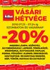 2016.07.23 07.24-ig SZOMBATON ÉS VASÁRNAP -20%