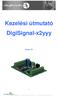 Kezelési útmutató DigiSignal-x2yyy. Verzió: 01