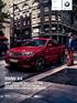 BMW X4 Érvényes: augusztusi gyártástól A vezetés élménye BMW X4 BMW SERVICE INCLUSIVE-VaL 5 évig Vagy km-ig díjmentes karbantartással.