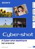 A Cyber-shot kézikönyve DSC-W180/W190. Tartalomjegyzék. szerinti kereső. Működés. MENU/beállítások keresése. Index