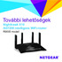 További lehetőségek Nighthawk X10 AD7200 intelligens WiFi-router. R9000 modell