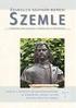 STATISZTIKAI SZEMLE TARTALOM* ÁLTALÁNOS ELMÉLET A STATISZTIKA TÖRTÉNETE ÉS SZERVEZETE