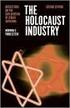 Holokauszt-Ipar. Norman G. Finkelstein. Holocaust-Industry in hungarian. Bevezetés. 1. Hogyan kovácsolunk tökét Holocaustból