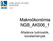 Makroökonómia NGB_AK006_1. Általános tudnivalók, követelmények