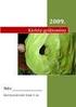 Rovartan gyakorlat II. követelményrendszere Kertészmérnöki szak, II. évfolyam 2008/2009 tanév