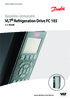 Kezelési útmutató VLT Refrigeration Drive FC 103
