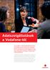 Adatszolgáltatások a Vodafone-tól