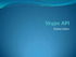 A Skype architektúrája. P2P hálózat Supernode ok, peer-ek, login server