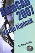 Dr. Pétery Kristóf: AutoCAD 2007 Kezdő lépések