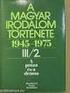 A magyar irodalom története III A FELVILAGOSODAS ES A ROMANTIKA IRODALMA. 1. A képzési program adatai