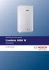 Bosch Condens 5000 W ZBR 65-2 ZBR Gázüzemű kondenzációs készülék. Szerelési és karbantartási utasítás szakemberek számára