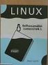 Pere László Linux: felhasználói ismeretek I. Az alapok