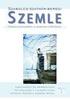 STATISZTIKAI SZEMLE 76. ÉVFOLYAM ÉV TARTALOM ÁLTALÁNOS ELMÉLET A STATISZTIKA TÖRTÉNETE ÉS SZERVEZETE