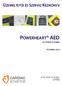 ÜZEMELTETŐI ÉS SZERVIZ KÉZIKÖNYV POWERHEART AED G3 9300A ÉS 9300E A