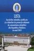 Lista lucrărilor publicate