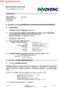 PDF Compressor Pro ŰIZTONSÁGI ADATLAP INNO MF-M. (Az 1272/2008/EK rendelet szerint)