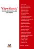 ViewSonic. VA2448-LED/VA2448m-LED LCD Display. Model No. : VS13860