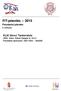 FIT-jelentés :: 2013 Fenntartói jelentés 8. évfolyam KLIK Gönci Tankerülete