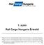 1. szám Rail Cargo Hungaria Értesítő