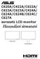 C620A/C422A/C622A/ C423A/C623A/C424A/ C624A/C624B/C624C/ C627A sorozatú LCD monitor. Használati útmutató