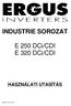 INDUSTRIE SOROZAT. E 250 DCi/CDI E 320 DCi/CDI