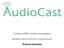 AudioCast (M5) hálózati zenelejátszó. Vezeték nélküli multiroom hangrendszer. Kezelési útmutató