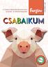 Csabaikum. kulonszám. A Csabai Kolbászfesztivál hivatalos program- és élménymagazinja