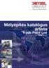 Mélyépítés katalógus árlista Trade Price List Kiadás