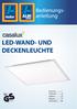 LED-WAND- UND DECKENLEUCHTE