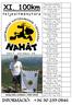 XI. 100km INFORMÁCIÓ: teljesítménytúra október 14. Halápi Balu emlékére ( )