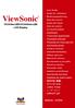 ViewSonic. VX2450w-LED/VX2450wm-LED LCD Display. Model No. : VS13518