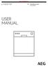 FSE82710P Használati útmutató Mosogatógép USER MANUAL