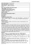 INFORMATION SHEET. Name of the university: J. Selye University Name of the faculty: Faculty of Education Code: KBIO/Bdb/ ANT1/15. Name: Anthropology I