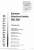 Kitüntetett könyvtárosok I. Betűrendes névtár. Ambrus Zoltán dr. A Magyar Köztársasági Érdemrend Lovagkeresztje, 2003