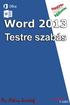 Word 2013 magyar nyelvű változat