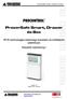 PROCONTROL. ProxerSafe Smart, Drawer és Box. RFID technológiás biztonsági kulcstartó és értéktároló szekrények. Kezelői kézikönyv