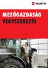 MEZŐGAZDASÁG VEGYSZEREZÉS