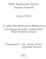 BME Matematika Intézet Analízis Tanszék. Lovas Attila. Az információgeometria alkalmazása kvantummechanikai rendszerekre PhD értekezés tézisei