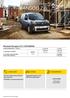 Renault Kangoo Z.E. Meggyőző hatótáv: akár 200 km terhelés alatt. Kiemelt céges kedvezmények egy autóra is! ajánlatunk HATÓTÁV Finanszírozás