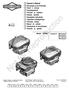 Not for Reproduction. Model Quantum 625 Seriest 650 Seriest 675 Seriest 700 Seriest. lt lv pl ro. Form No EST Revision: E