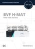 BVF H-MAT Series